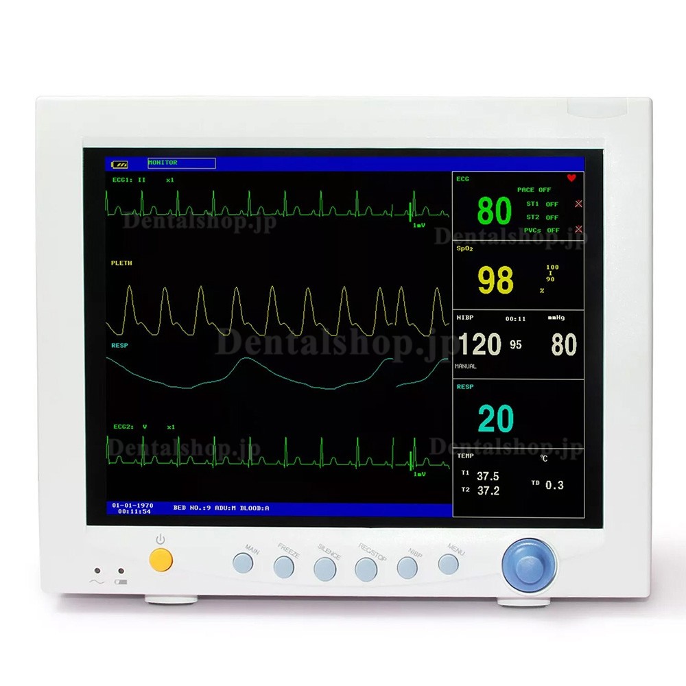 COMTEC® CMS7000患者モニタ二重NIBP圧力保護システム内臓